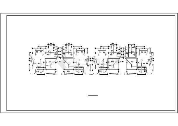 某六层住宅楼电气设计施工图（14张）-图一