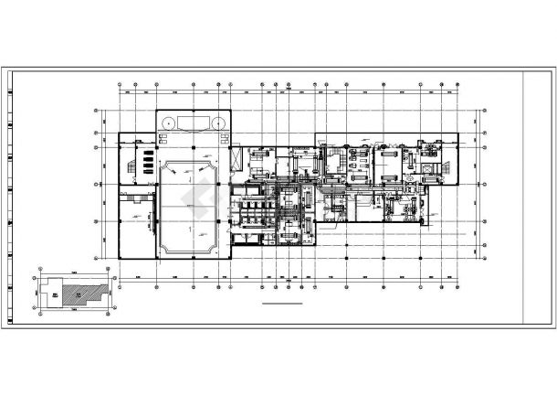 【山西】高级商业会所空调采暖及防排烟系统设计施工图（VRV系统 地板辐射采暖系统）-图二