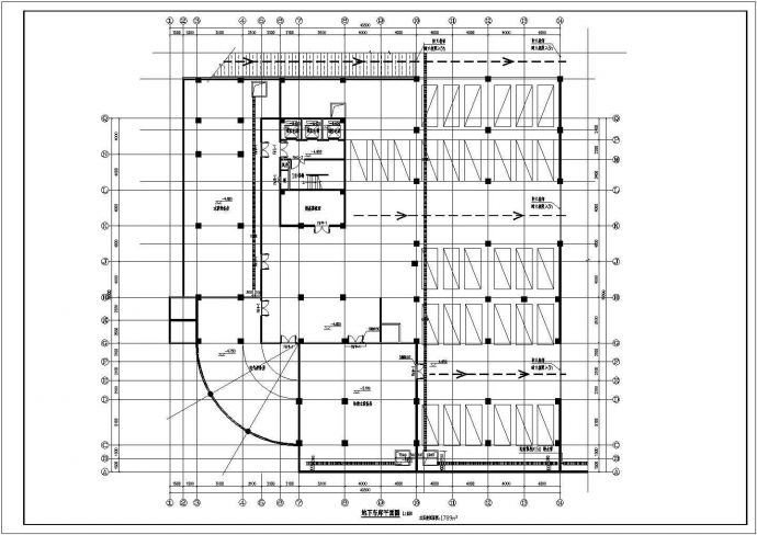 某十二层酒店建筑设计图纸（CAD）_图1