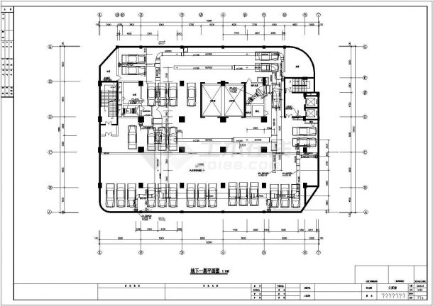 大型商业综合楼通风空调设计cad施工图-图二