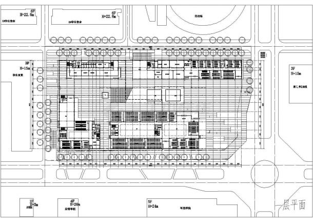 [方案][合集]3套现代风格知名大学楼建筑设计方案文本精VIP-图二