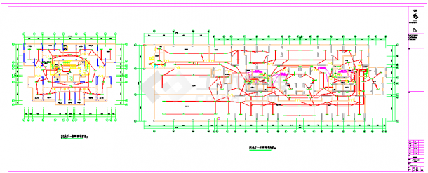 海南高层住宅电气施工图BC项目地下（10-08）电气施工图-图二