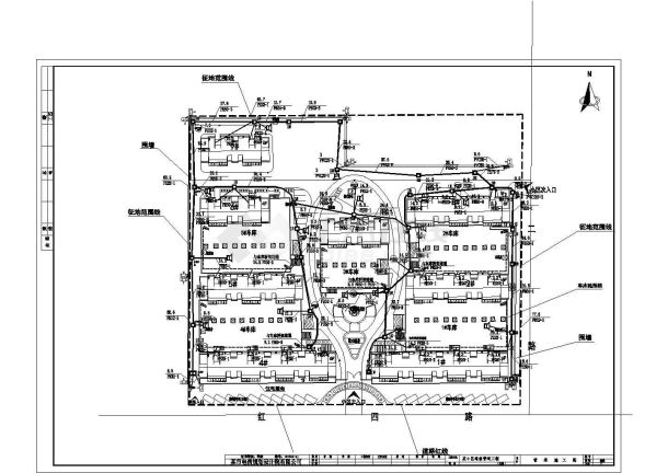 非常详细的某小区通信管道工程CAD施工图纸（标准齐全）-图一