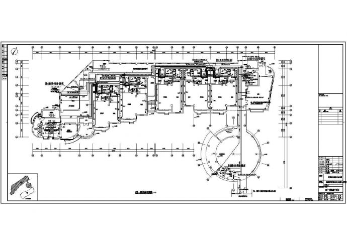 某地三层幼儿园综合教学楼电气施工图cad图纸_图1