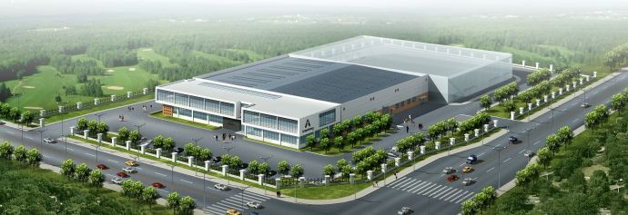 [北京]某机械有限公司厂区规划及建筑方案设计（方案及实景照片）_图1