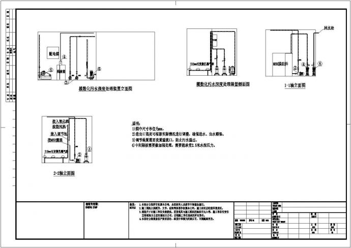 某工厂污水设备房布置示意图_图1