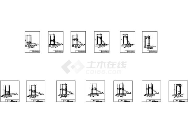 某钢厂粗、精轧机机架安装方案（液压顶升）-图一