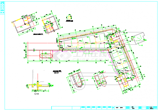 某地第二医院心理综合楼建筑设计施工图-图二