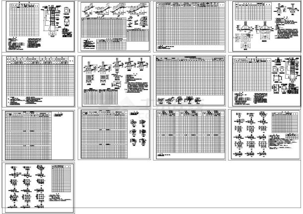 2016最新整理：结构标准图CAD详图（标注齐全）-图一