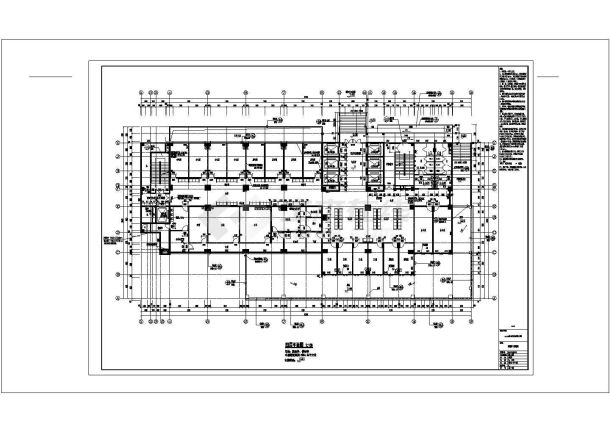 医院21层门诊综合楼建筑结构设计施工图-图一