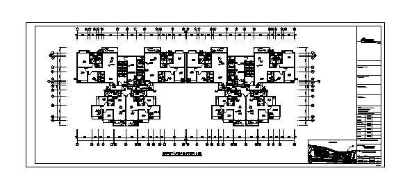 住院大楼特殊科室消防水原始一层平面图