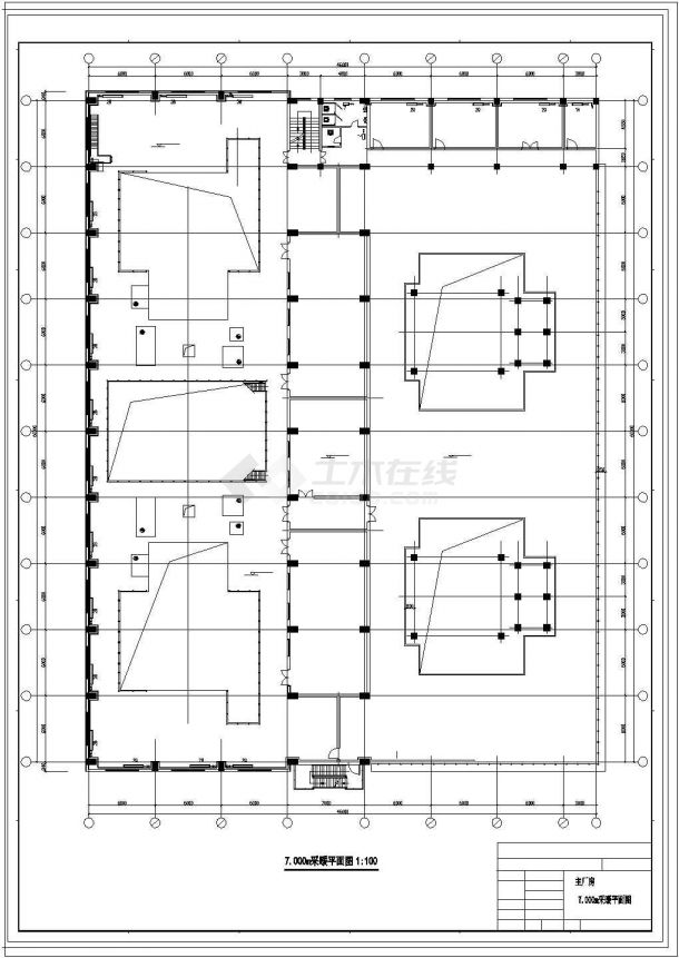 【陕西】某电厂采暖系统设计施工图纸-图二