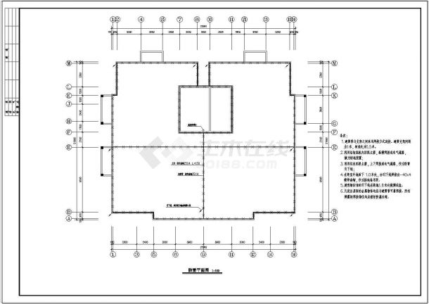 某高层住宅楼电气设计施工图（22张）-图一