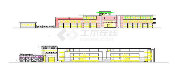 【合肥】某住宅小区规划及单体设计方案图（含效果图）-图一