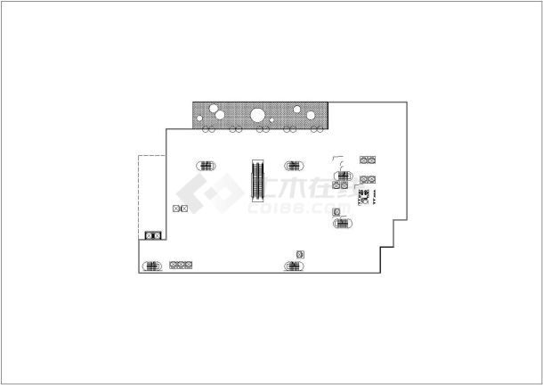 【南昌】某二十四层商业综合体建筑方案图（含效果图）-图一