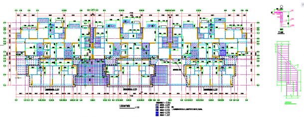 最新的16层剪力墙结构高层住宅楼设计全套cad施工图（钢筋混凝土筏板基础）-图二