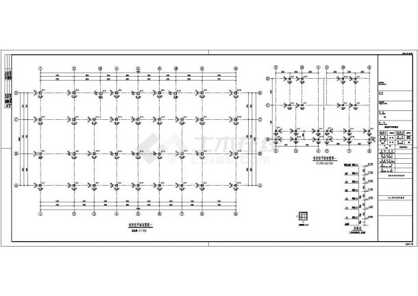 某七层框架结构商住楼建筑结构施工图（平法标注）-图二