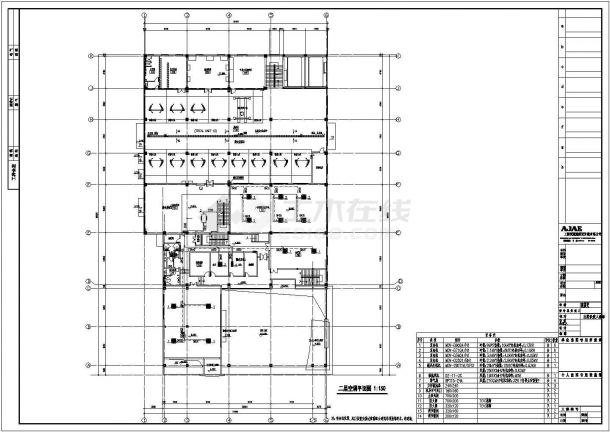 某三层建筑物暖通设计图纸（含详细说明）-图二
