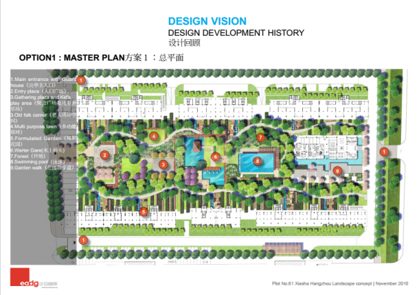 【杭州】下沙61号地块景观概念设计方案（doc格式）-图一