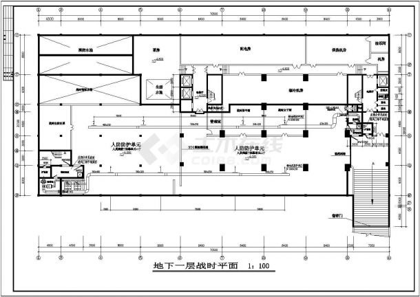  Full set of CAD drawings for HVAC construction drawings of three-star hotel (hotel) on the 21st floor - Figure 2