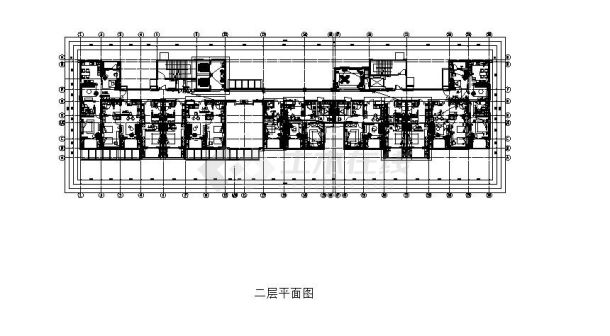 上海某老年公寓13栋插座施工图-图二