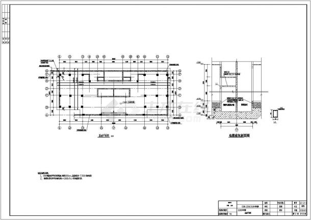 18层框剪结构住宅楼结构施工图（筏板基础）-图一