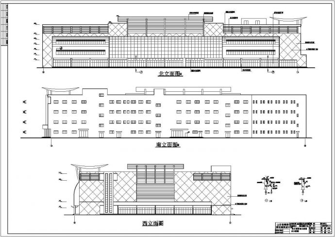 某购物中心建筑设计图纸（含详细设计说明）_图1