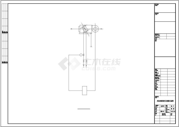 【广东】某市图书馆空调系统设计图纸-图一