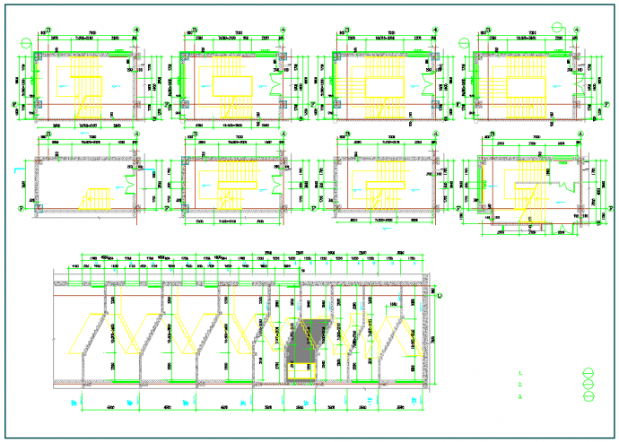 最新高层大型综合医院建筑设计施工图纸_图1
