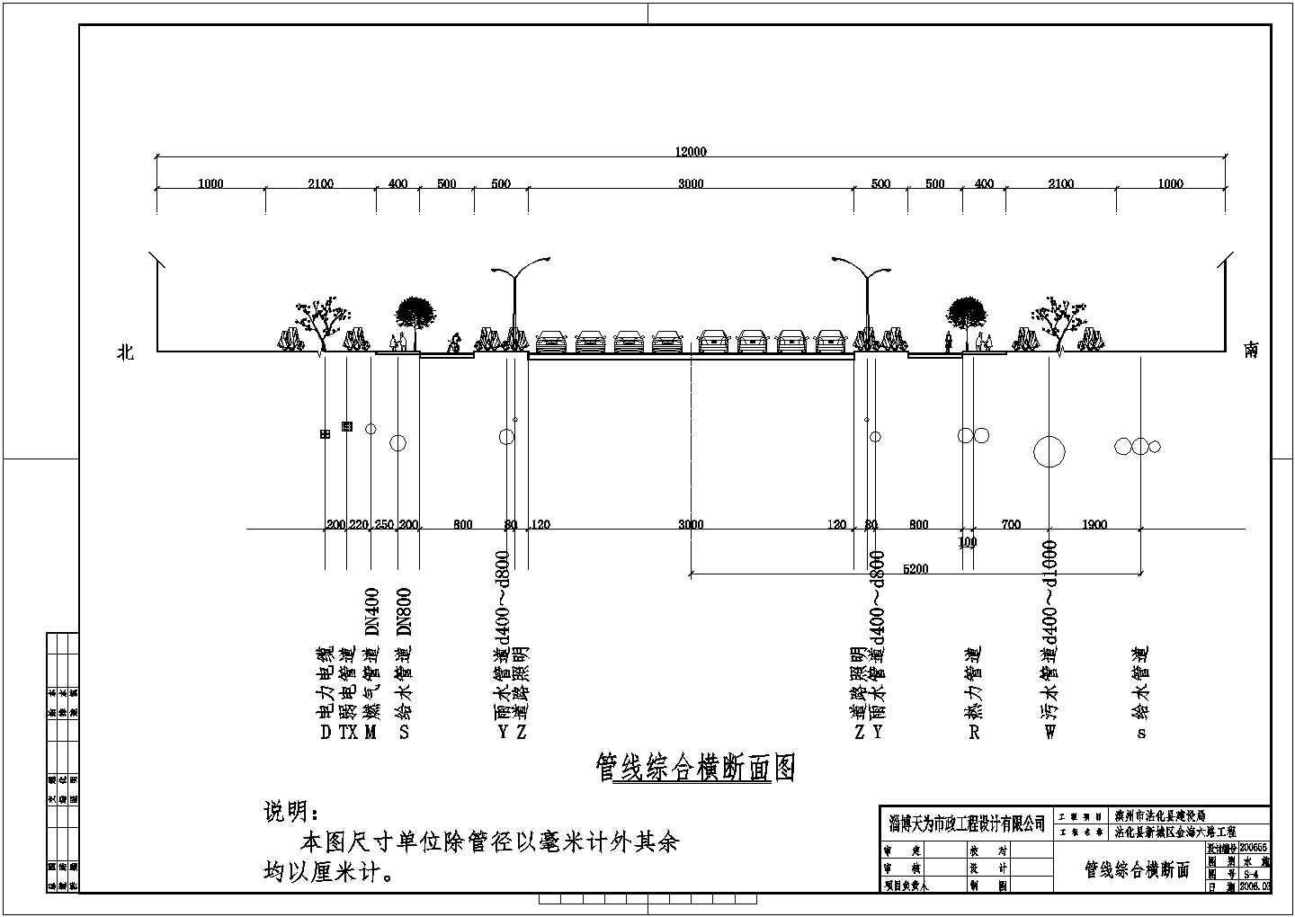 经典实用的某预埋过路管设计详图（CAD）