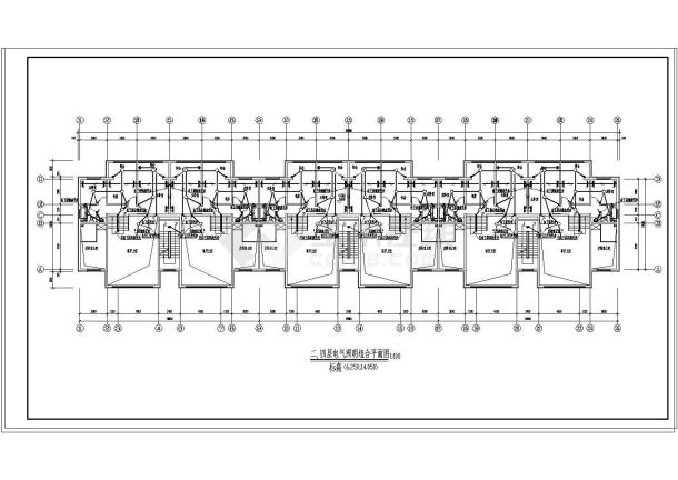 某复式住宅楼电气设计图纸（17张）-图一