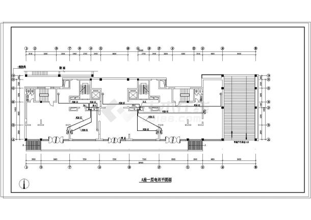 多层住宅楼电气设计图纸（17张）-图二