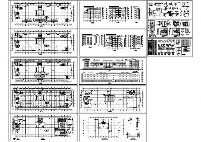 商场建筑设计CAD施工图纸_图1