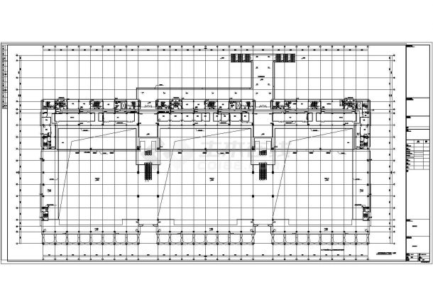 精品全套大型会展中心给排水CAD图纸-图二