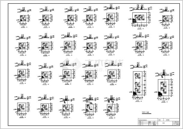 11842平4层图书馆建筑结构全套施工图（含计算书、施工组织设计）-图二