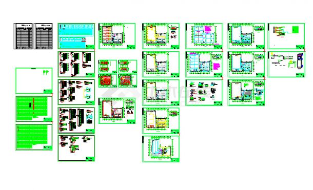 橡胶公司5400平单层钢结构厂房电气施工图（含电气外网施工图、电气总图）-图一