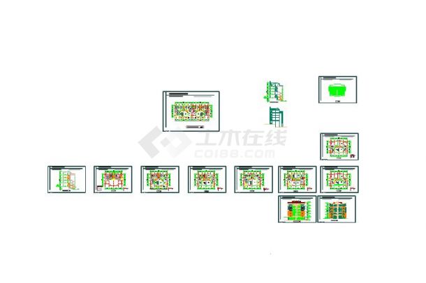 精选20套联排别墅建筑设计方案图（带效果图）-图二