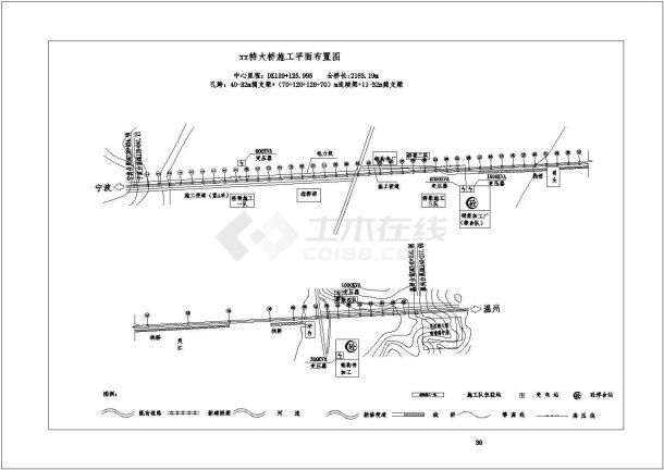 甬台温铁路某特大桥(实施)施工组织设计-图一