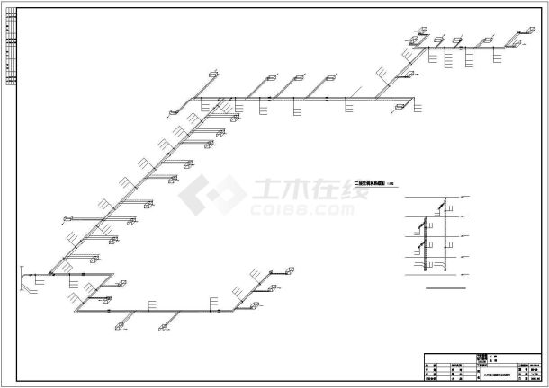 【日照】某装饰家居城暖通设计图纸-图一