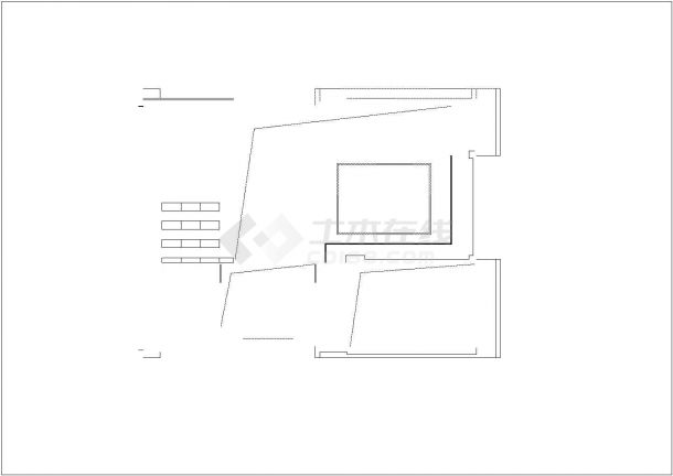 某二层规划展览馆建筑方案图（含效果图）-图二
