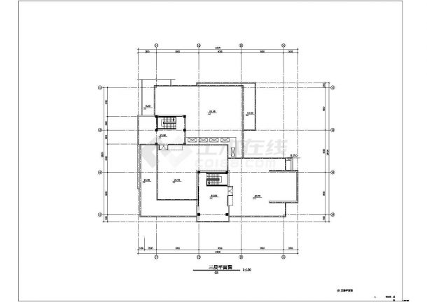 【苏州】某二层工业园区规划C3栋建筑扩初图-图二