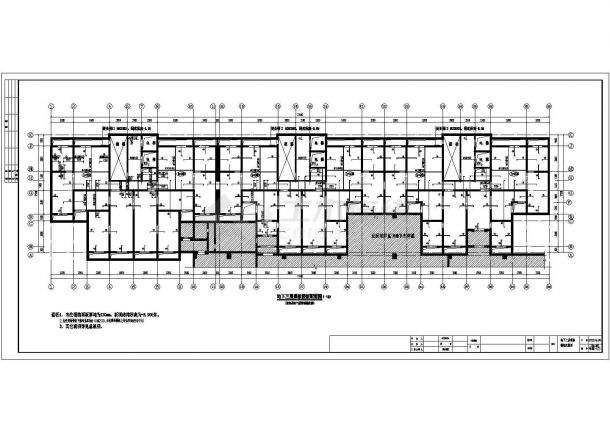 地上28层剪力墙结构住宅楼结构施工图-图一