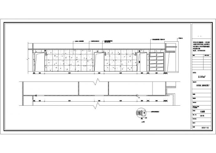 石首市家居展装修厅施工设计CAD布置图_图1