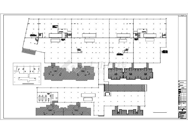 某区机械车库电气设计施工全套参考CAD详图-图一