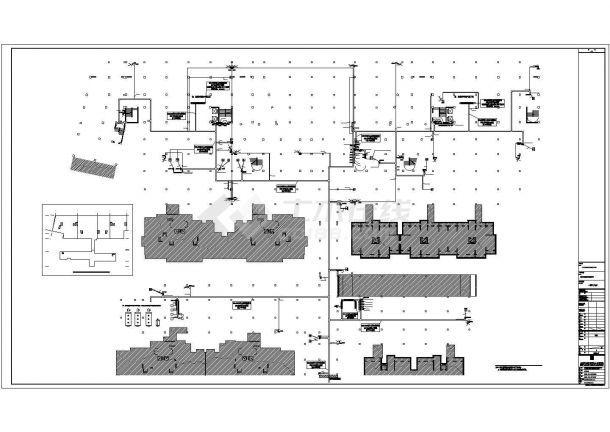 某区机械车库电气设计施工全套参考CAD详图-图二