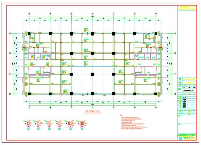 西北某地高层建筑规划CAD展示图_图1