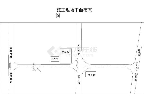 衡阳市某道路工程(实施)施工组织设计-图一