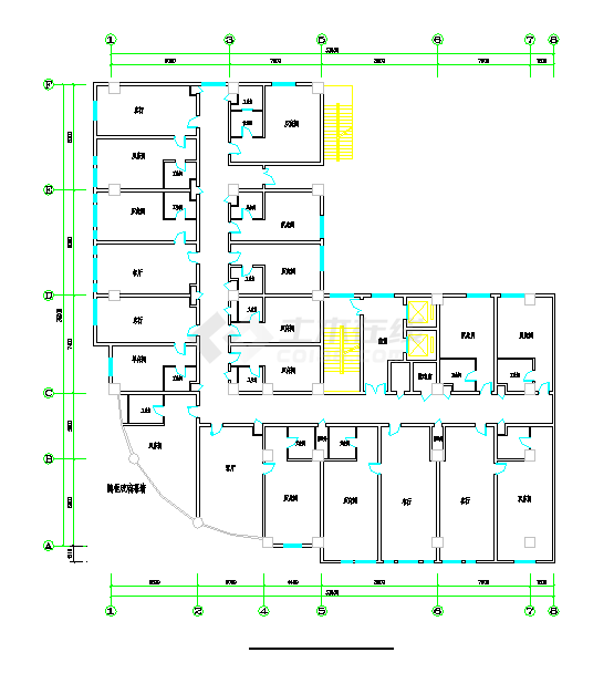 【承德】某营业厅楼空调系统设计图-图二