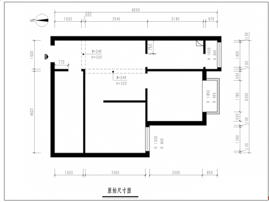 现代浪漫风格一室一厅小户型装修方案ppt