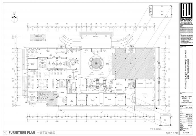 红豆杉最佳西方大酒店室内设计方案JPG格式_图1